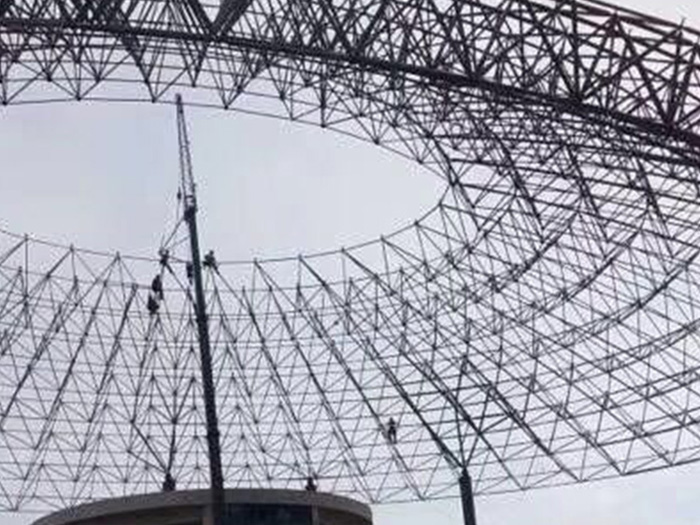 景德镇篮球馆球形网架厂家价格